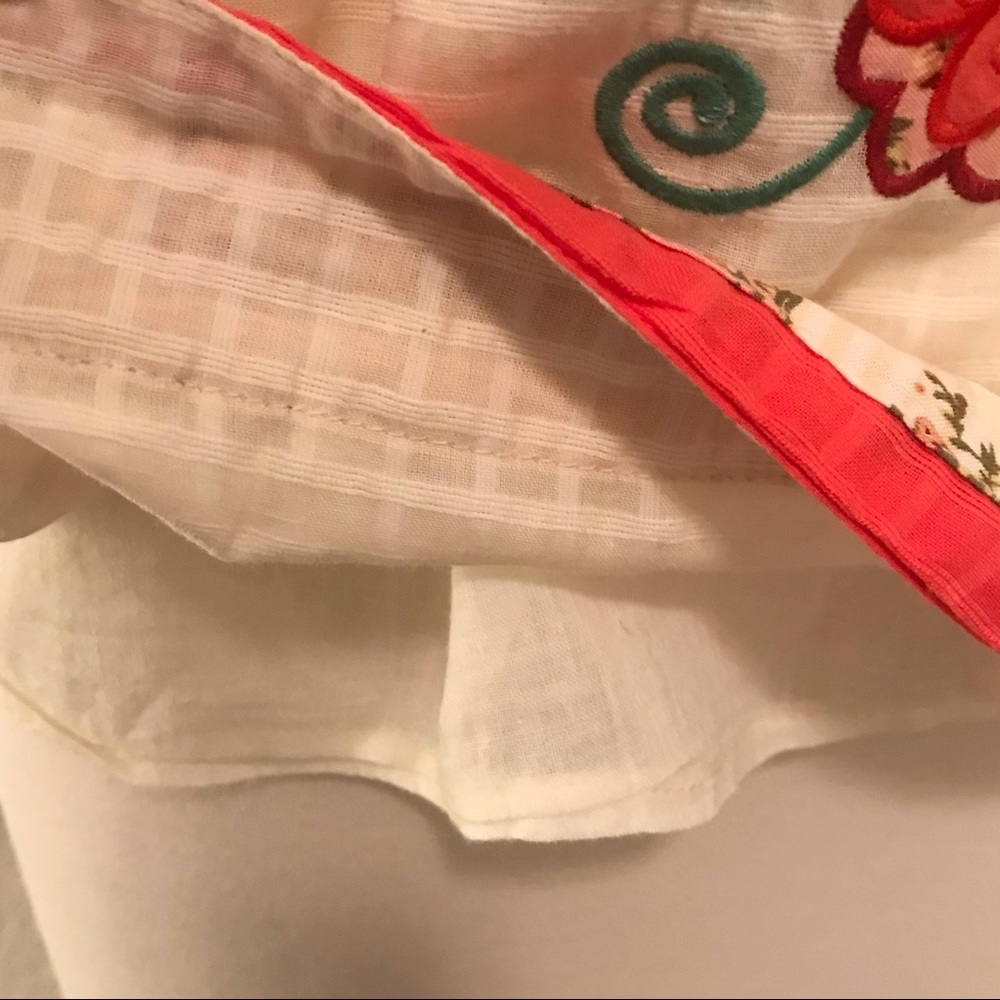 Pura Vida Embroidered Camisole Cotton Top Size Small - Picture 11 of 16